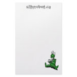 Silly Robot Stationary Personalized Stationery