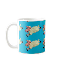 Silly Sheep mugs by AmyVangsgard Silly Sheep mugs