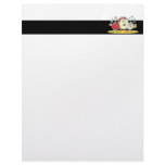 silly singing food letterhead design