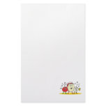 silly singing food stationery paper