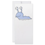 silly sluggy blue monster rack cards