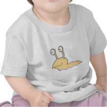 silly sluggy yellow monster tee shirt