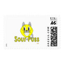 Silly Smiling Lemon Cat Costume Sour Puss postage