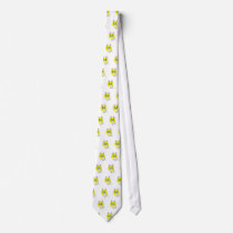 Silly Smiling Lemon Cat Costume ties by charactercraze Silly Smiling Lemon Cat Costume ties