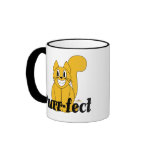 Silly Smiling Orange Cat Purr-fect mugs