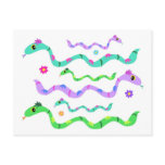 Silly Snakes Tees and Gifts for Kids and Adults Postcards