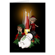 Silly Snowman Card