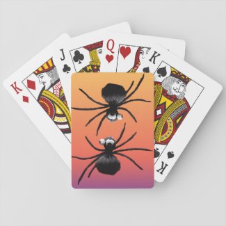 Silly Spiders Playing Cards