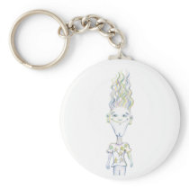 Silly Starman Key Chain