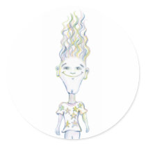 Silly Starman stickers
