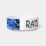 silly string customizable rats feeding bowl cat bowl