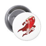 silly superhero caped super steak button