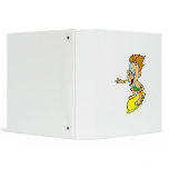 Silly Surf Boy 3 Ring Binders