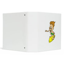 Silly Surf Boy Binder