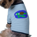Silly swimming sea turtle dog clothing
