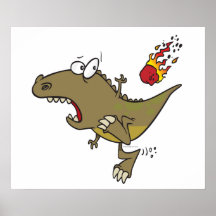 Dinosaur Meteor Comic