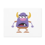 silly three-eyed ogre monster