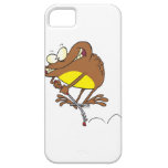 silly toad on pogo stick cartoon iPhone 5 case