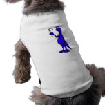 Silly Toothless Dragon with White Flag Dog Clothing