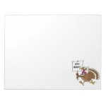 silly turkey with eat beef sign toon notepad silly turkey with eat beef sign toon notepad