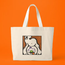 silly upside down ghost bags