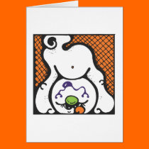 silly upside down ghost cards