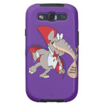 silly vampire elephant cartoon galaxy s3 cases