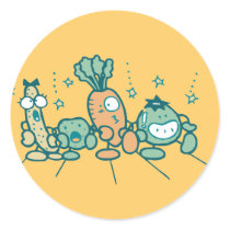 Silly Veggies T-shirts and Gifts stickers by HotGraphicTshirts Silly Veggies T-shirts and Gifts stickers