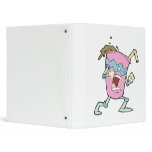 silly villian evil milkshake character binders