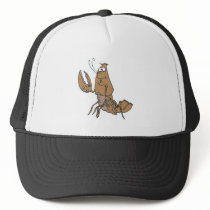 silly waving lobster hats