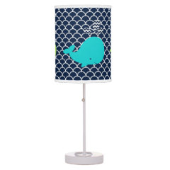 Silly Whales Table Lamp