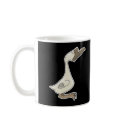 silly white goose mugs