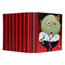 Silly Zombie Notebook binders