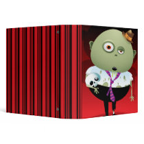 Silly Zombie Notebook binders