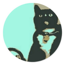 SillyKitty stickers by Trinlayk SillyKitty stickers