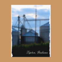 Silo at Sunset postcards