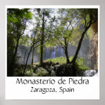 silva2, Monasterio de Piedra, Zaragoza, Spain Print