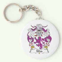 Silva Family Crest Keychain