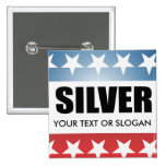 SILVER 2010 BUTTONS
