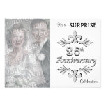 Silver (25th) Anniversary Party invitations