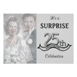 Silver (25th) Anniversary Party invitations