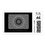 Silver 25th Anniversary Stamp