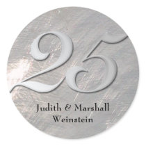 Silver (25th) Anniversary Sticker