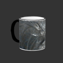 Silver and Blue 2 mugs
