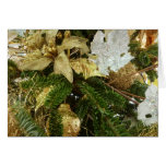 Silver and Gold Christmas Tree Card