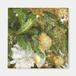 Silver and Gold Christmas Tree Magnet