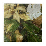 Silver and Gold Christmas Tree Tile