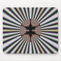 Silver and Gold Fractal Mousepad by Rb_barnes2 Silver and Gold Fractal Mousepad