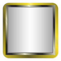 Silver And Gold Frame Stickers