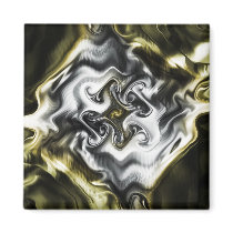Silver and Gold magnets by sethra Silver and Gold magnets